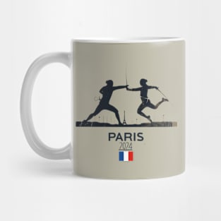 Paris 2024, FENCING , Athletics Mug